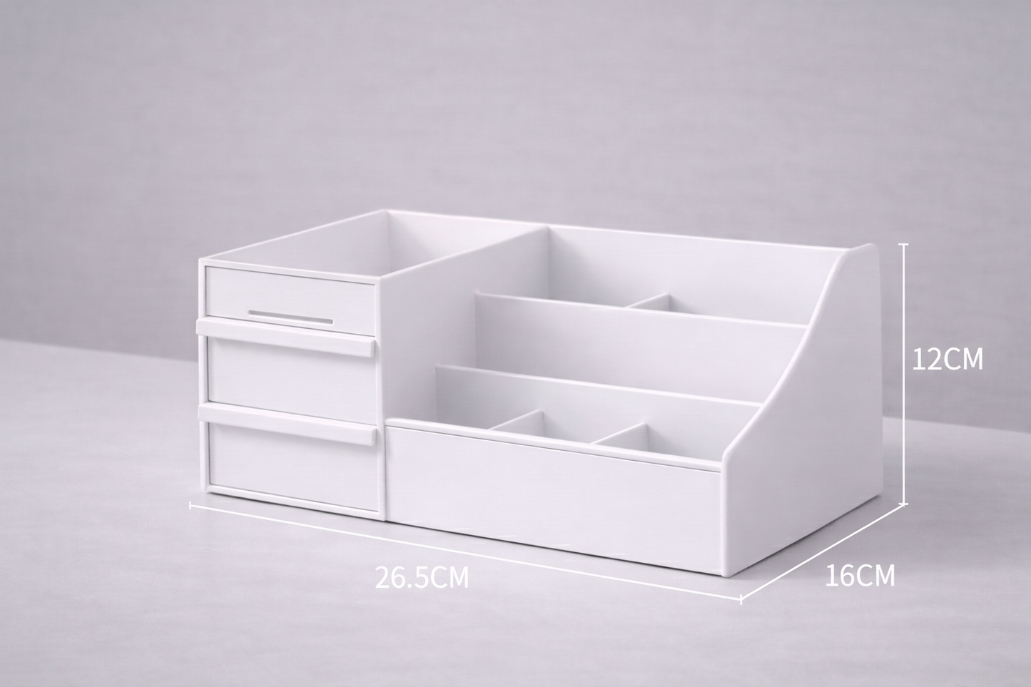 Organisateur maquillage – Rangement maquillage compact à tiroirs